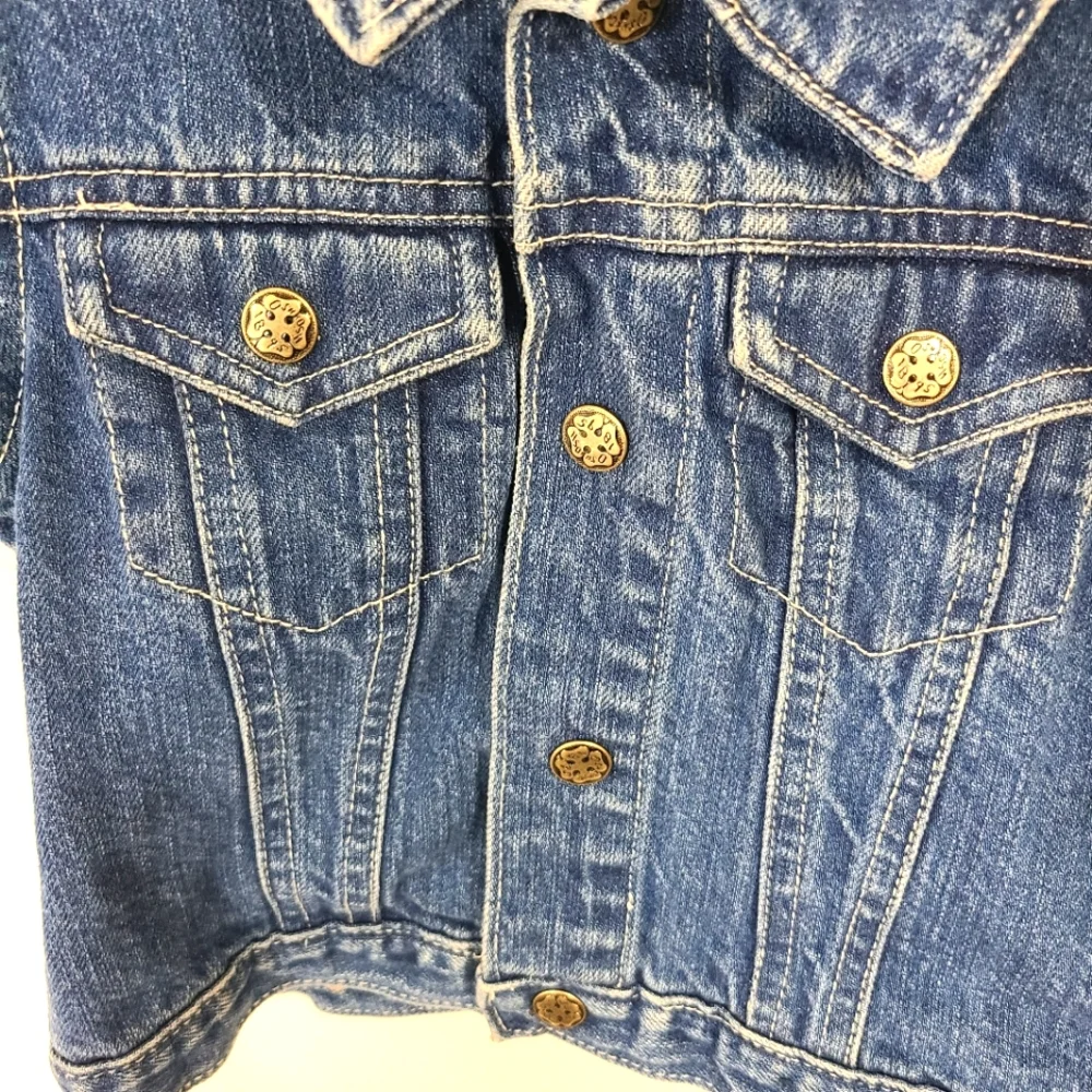 Oshkosh Kids Child Baby 6-9mos Denim Jean Jacket Cotton‎ Unisex